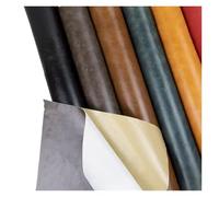 SHENGG Parche de reparación de cuero artificial, adhesivo autoadhesivo for muebles, sofás, sillas, asientos de coche, cinta de tela de PU(Beige,50x138cm)