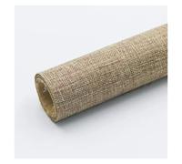 SHENGG Parches autoadhesivos de tela de lino for reparar sofás, muebles y manualidades.(Brown,100x145cm)