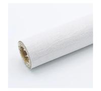 SHENGG Parches autoadhesivos de tela de lino for reparar sofás, muebles y manualidades.(White,100x145cm)
