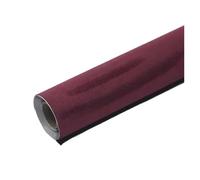 SHENGG Rollo de tela de gamuza autoadhesiva multicolor, forro de terciopelo súper pegajoso, gamuza sintética for costura DIY, decoración de puertas interiores de coche(Wine red,50x150cm)