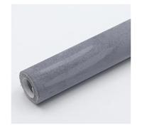 SHENGG Tela de gamuza autoadhesiva, cuero sintético adhesivo for modificar el interior del coche, banco de trabajo for paneles de puerta, telas elásticas for bricolaje.(Cool gray,50X150CM)