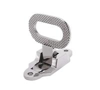 SHENGHUISS Mástil plegable marino de seguridad de acero inoxidable 316 con patrón de banda de rodadura de diamante para escalar lugares altos de barco, yate, coche, caravana, camión, etc