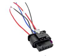 SHENGJIELIU Conector eléctrico automático de 5 Pines 4F0973705, Resistente al Agua, Sensor de caudalímetro de Aire masivo, Enchufe del arnés 8K0973205, 5 Pines 1-17(5p Female,1 S)