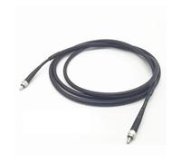SHENGJIELIU Puente POF de fibra óptica de plástico SMA905, núcleo 1mm 980/1000um, cubierta exterior 6mm, conector de Metal SMA-SMA, 1M/1,5 M/2M(1.5 Metres)