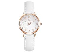 SHENGKE Women Watches Leather Band Quartz Watches Girls Ladies Wristwatch Relogio Feminino