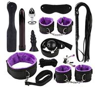 ShengmingMaoyi Juego de 7 piezas de accesorios cómodos esposas ropa de pareja traje traje de yoga