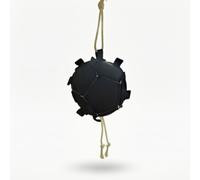 ShengQuanHao Pelota de Entrenamiento para Caballos Juguete Comedero Dispensador Accesorio con Correas Elásticas y Diseño Práctico para Mantiene la Mente Ocupada y