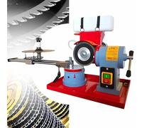 SHENGSHIYU Afilador de Hojas de Sierra Rectificado en Seco/con Agua,Ángulo Ajustable,Afila Hojas de Sierra 80-700mm,Maquina de afilar Cuchillos para Diferentes Formas de Diente 370W