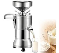 SHENGSHIYU Máquina Comercial para Preparar Leche de Soja,Acero Inoxidable,25 Kg/H,Separa Leche de Soja y Bagazo,Maquina para Hacer Leche Vegetal Prepara Bebidas y Comidas Saludables
