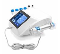 SHENGSHIYU Máquina de Terapia Ondas Choque,Instrumento de Fisioterapia,Ed Ajustable de Energía Masajeadores Eléctricos para Aliviar El Dolor con 7 Cabezales de Masaje Y Pantalla HD