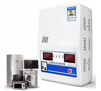 SHENGSHIYU Regulador de Voltaje Totalmente Automático para Refrigerador,TV,Computadora y Más,Voltaje de Entrada 120-270V,Voltaje de Salida 220V,Montaje en Pared o Superficie Plana 6800W