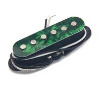 SHENGSUI Green Pearl Tele Pickups - Pastilla de cuello tele de bobina única para Fender Telecaster
