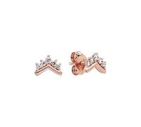 SHENGXINA Aretes Mujeres Pendientes Joyería Fit Original Retro Accesorios Bricolaje Diseñador 925 plata esterlina de plata fina joyerry encanto Aretes hombre(Pink)