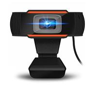 SHENGXINA Cámara Web HD 1080p Webcam Mini computadora Ordenador Personal WebCamera con cámaras giratorias de micrófono for la transmisión en .(720P)