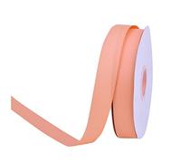 SHENGXINA Cinta Grosgrain Ribbon 6 9 13 16 25 38 mm 25 Yardas/Rollo 1/4 "3/8" 1/2 "5/8" 1 "1.5" Pulgadas Artesanías de embarcaciones de Embalaje Cintas Hechas a Mano Cintas(Peach 720,13mm)