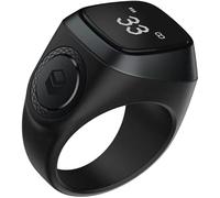 shengyi Smart Tasbih - Anillo de contador para musulmanes Zikr Digital Tasbeeh 5 Tiempo de oración (18 mm)