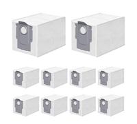 SHENGYIG 10 Bolsas de Recambio para Roborock Q Revo / S8 MaxV Ultra | Compatible con Modelos Qrevo S, Pro, MaxV, Curv, Slim, S8 MaxV Ultra, QV 35A/35S, QR 598/798, Saros 10/10R/Z70 | Bolsas de Aspirad