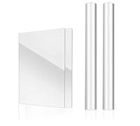 SHENGYIG Kit de 4 Herramientas para Arcilla Polimérica - Incluye Barritas de Modelar y Láminas Acrílicas - Set de Utensilios Acrílicos para Dar Forma y Modelar Figuras de Arcilla