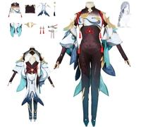Shenhe Cosplay Disfraces Genshin Impact Personaje Fancy Vestir Adulto Uniforme Disfraces Conjunto completo Fiesta de carnaval de Halloween