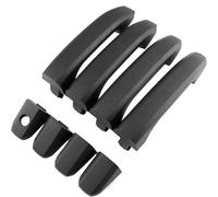 SHENHUO Manijas exteriores de las puertas del automóvil Manija de puerta exterior coche para Chevy Silverado 2014-2018 cubierta tirador manijas exteriores 4 piezas
