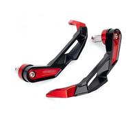 SHENHUO Palanca de freno de embrague de motocicleta For Yamaha For TMAX 560 TMAX560 2022-2026 Motor Handlebar Brake Clutch Levers Hand Guard Protector(A-Red)