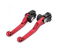 SHENHUO Palanca de freno de embrague de motocicleta Palanca de embrague freno pivotante para HONDA CRF450R CRF450RX CRF 450R 450RX 450 R RX(Rojo)