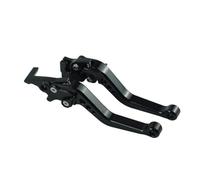 SHENHUO Palanca de freno de embrague de motocicleta Palancas de freno universales para motocicleta, accesorios, bocina modificada, palanca mano ajustable GY6(Negro)