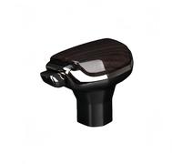 SHENHUO Perillas de palanca de cambios Pomo de palanca cambios para Mazda CX-30 CX-5 CX-8 CX-3 CX-9 para Head 3 6(Chrome Wood Grain)