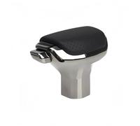 SHENHUO Perillas de palanca de cambios Pomo de palanca cambios para Mazda CX-30 CX-5 CX-8 CX-3 CX-9 para Head 3 6(Chrome With Hole)