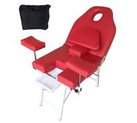 SHENJIA Silla de examen ginecológico, mesa de examen médico plegable portátil para ginecológica, silla de enfermería médica, 125 x 65 x 70 cm