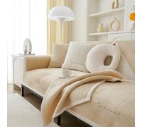 SHENJIE Fundas de cojín suaves para sofá de 1/2/3/4 plazas, funda de sofá para todas las estaciones, funda de sofá antideslizante, lavable, protector de muebles, se aplica a la sala de estar, perros,