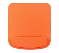SHENJMAI Alfombrilla Reposamuñecas Alfombrilla de ratón for Juegos Ordenador, Alfombrilla ergonómica for, for muñeca, Aprendizaje for Ordenadores portátiles Oficina, Accesorios for Escritorio(Orange)