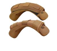 SHENJMAI Almohadilla Correa Paquete de 2 hombreras Anchas universales con cojín ultragrueso for Bolso, Equipaje, Mochila, Cruzado(Khaki)
