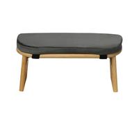 SHENJMAI Banco de meditación de Madera Banco de meditación Plegable, cómodo y Suave, Banco oración for Interiores Exteriores, Dormitorio, hogar, Ceremonia del té(Dark Gray)