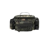 SHENJMAI Bolsa para caña de Pescar Bolsa de Pesca, Bolso Hombro, Bolsa Almacenamiento, Soporte portátil for caña Pescar, for Deportes al Aire Libre, con Mosca(A- green1)
