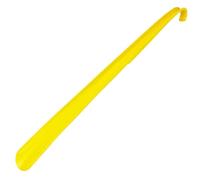 SHENJMAI Calzador largo 2 piezas de 58,5 cm, fácil usar, plástico, con mango largo, for zapatos, calzador profesional for mujeres y hombres, cuchara(2pcs Yellow)