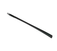SHENJMAI Calzador largo Calzador de plástico ABS 65 cm con mango largo, útil for levantar zapatos, gancho y cuchara, herramientas for embarazadas(65cm Black)