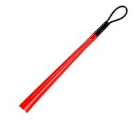 SHENJMAI Calzador largo Calzador de plástico con mango largo, útil herramienta for levantar zapatos, gancho for cuchara, herramientas for embarazadas(62cm Red)