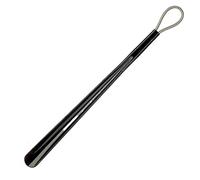 SHENJMAI Calzador largo Calzador de plástico con mango largo, útil herramienta for levantar zapatos, gancho for cuchara, herramientas for embarazadas(62cm Black)