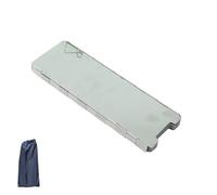 SHENJMAI Cortavientos hornillo Camping Parabrisas de aleación Aluminio Plegable for Estufa Gas, Resistente al Viento, for Acampar Aire Libre, Picnic, Cocina, Quemador(Standard 8 Piece)