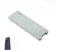 SHENJMAI Cortavientos hornillo Camping Parabrisas Plegable for Estufa de Gas, for Acampar al Aire Libre, aleación Aluminio, Resistente Viento, for Quemador(12 Plates)