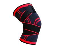 SHENJMAI Rodilleras Deportivas 1 Uds rodilleras soporte deportivo rodillera hombres mujeres articulaciones Fitness manga de compresión(Red,XL)