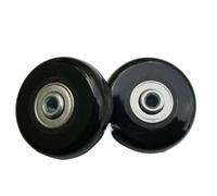 SHENJMAI Ruedas Maleta reemplazo Ruedas Silenciosas De Goma For Maletas, Carritos Y Equipaje. Accesorios For Reparar Viaje Lograr Un Desplazamiento Silencioso(60mm-18mm-2 Wheels)