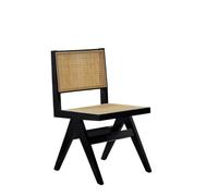 SHENJMAI Silla Plegable de Madera La Sala de Estar Madera la meditación preside los Muebles Plegables Modernos del Comedor Las sillas(Color 2)