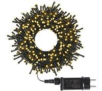 SHENKEY Guirnalda Luces Exterior, Guirnalda Luces Navidad 200 LED 23m | 8 Modos + Exterior/Interior | Impermeable para Jardín, Árbol, Bodas (Blanco Cálido)