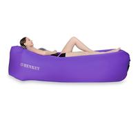 shenkey Sofá Inflable con Diseño Impermeable y Antifugas Sofá de Aire Portátil para Viajar, Acampar, Senderismo y Fiestas en la Playa