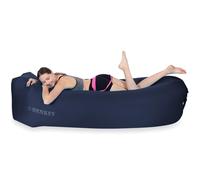 shenkey Sofá Inflable con Diseño Impermeable y Antifugas Sofá de Aire Portátil para Viajar, Acampar, Senderismo y Fiestas en la Playa