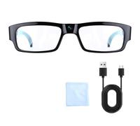 SHENMEILA Cámara espía HD de 1080p, gafas de grabación de video inteligente, gafas deportivas al aire libre con cámara portátil (con tarjeta de memoria de 32 GB)
