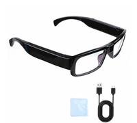 SHENMEILA Cámara espía HD de 1080p, gafas de grabación de video inteligente, gafas deportivas al aire libre con cámara portátil (con tarjeta de memoria de 32 GB)