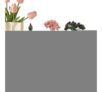 Shenrongtong Escritorio jardín Zen, jardín Zen para Escritorio - Kit de Bandeja de de meditación Artesanía en Miniatura - Decoración artística, decoración Zen de Mesa para Entrada, Sala de Estudio,